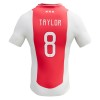 Dječji Nogometni Dres Ajax Kenneth Taylor 8 Domaći 2024-25